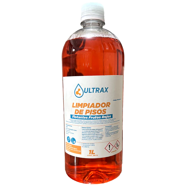 Limpiador Piso Flotante Frutos Rojos Ultrax 1L