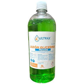 Jabon Glicerina Manzana Ultrax 1L