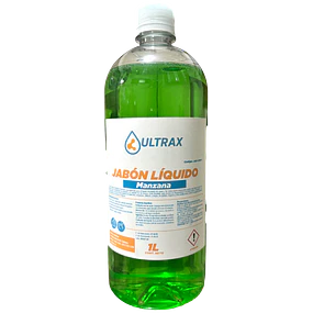 Jabon Liquido Manzana Ultrax 1L