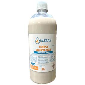 Cera Acrilica Incolora 18% Ultrax 1L