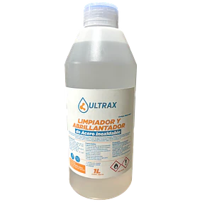 Limpiador y Abrillantador Acero Inox Ultrax 1L