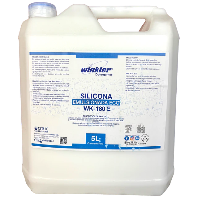 Silicona Emulsionada Eco WK-180E 5L