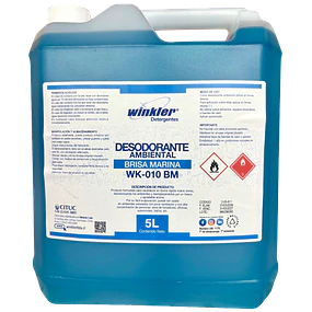 Desodorante Ambiental Brisa Marina WK-010Bm 5L