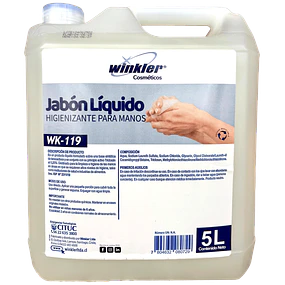 Jabon Antiseptico Manos Triclosan WK-119 5L