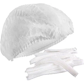 Gorro Clip 100Un Blanco