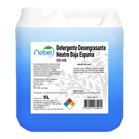 Detergente Desengrasante Neutro Baja Espuma DD-NB 5L