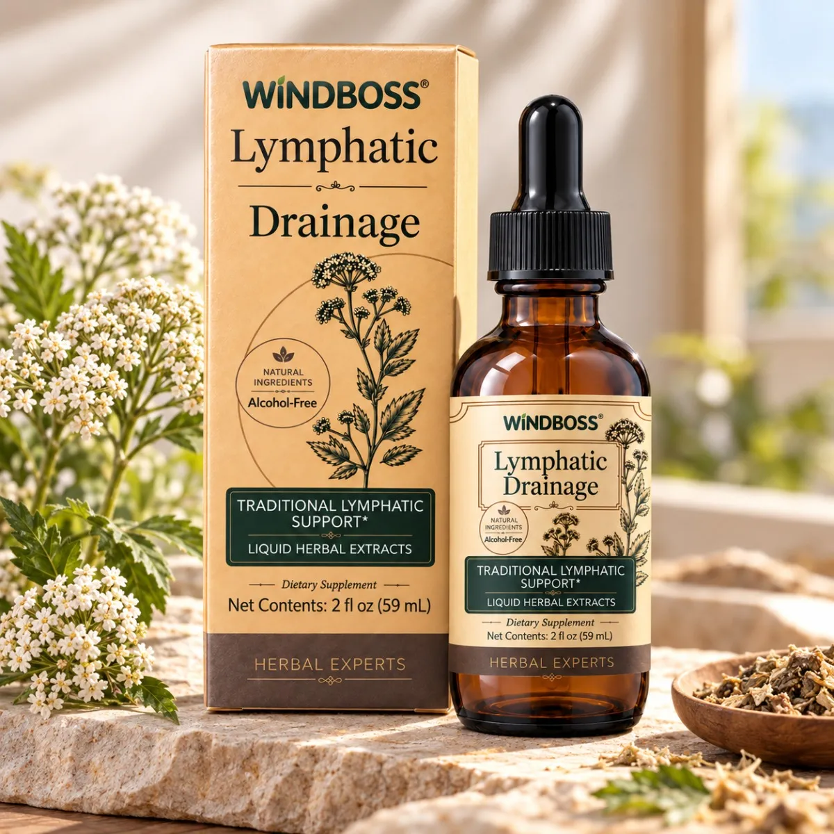 Drenaje Linfatico Extracto Herbal 59 Ml Windboss