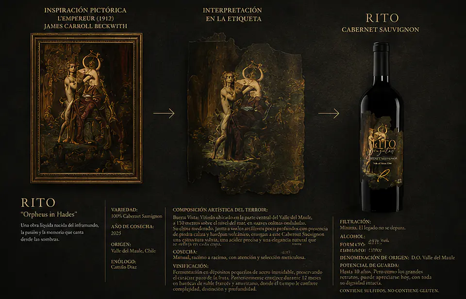 Singulart Rito “Orpheus in Hades” — Cabernet Sauvignon 2023 | Valle del Maule 5