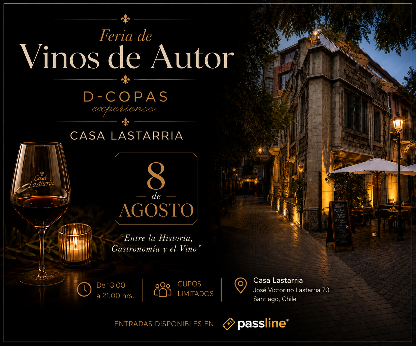 D-COPAS Boutique: una tarde para descubrir los mejores vinos de autor en Casa Lastarria