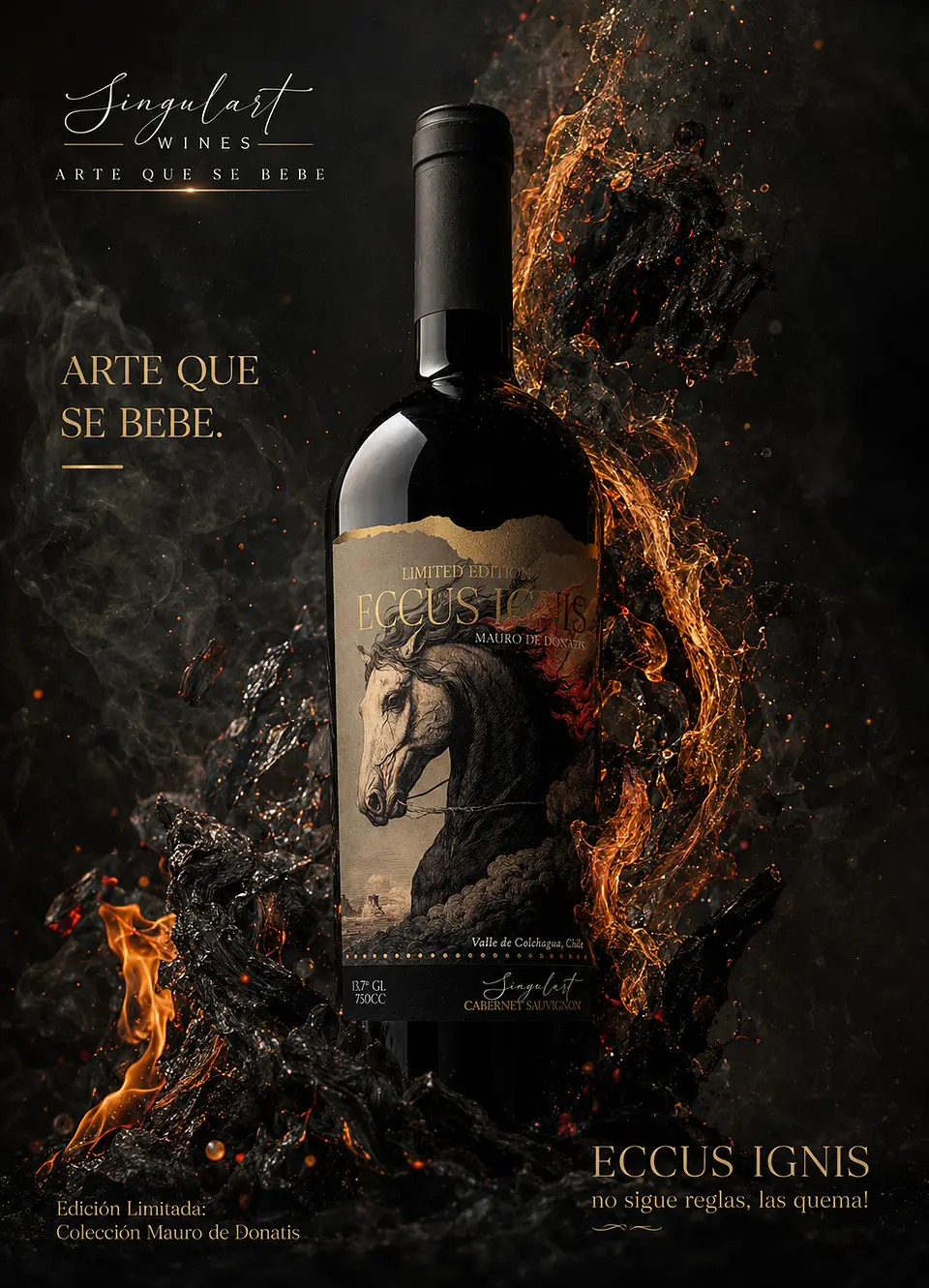 Singulart ECCUS IGNIS Limited Edition | Cabernet Sauvignon 1