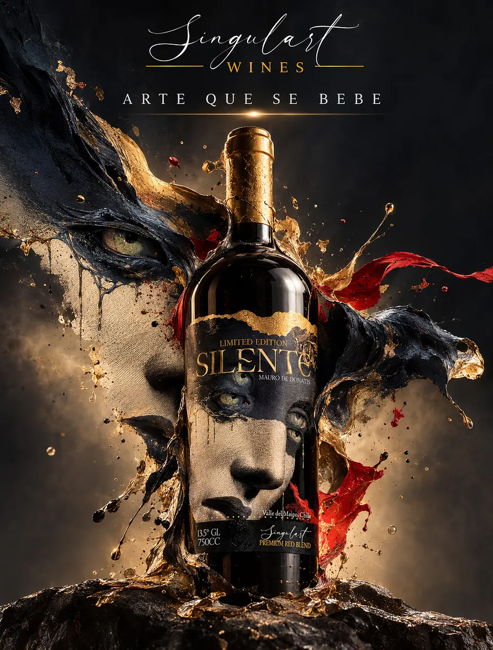 Singulart SILENTE Limited Edition | Premium Red Blend 1