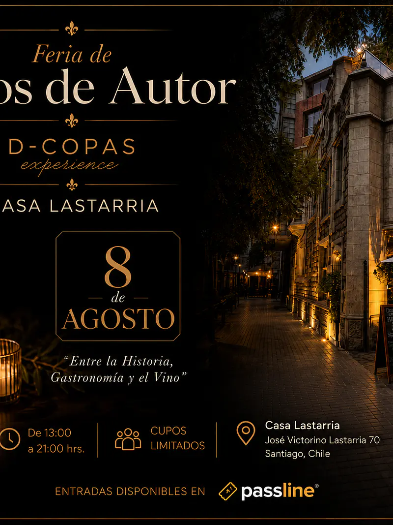 D-COPAS Boutique: una tarde para descubrir los mejores vinos de autor en Casa Lastarria