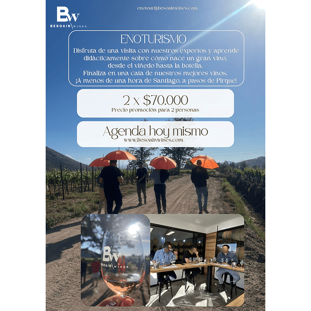 ENOTURISMO  2 PAX VOUCHER