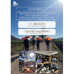 4x ENOTURISMO 4 PAX VOUCHER