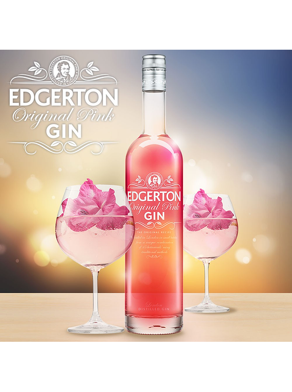 Edgerton Original Pink Gin vol. 43% 70cl