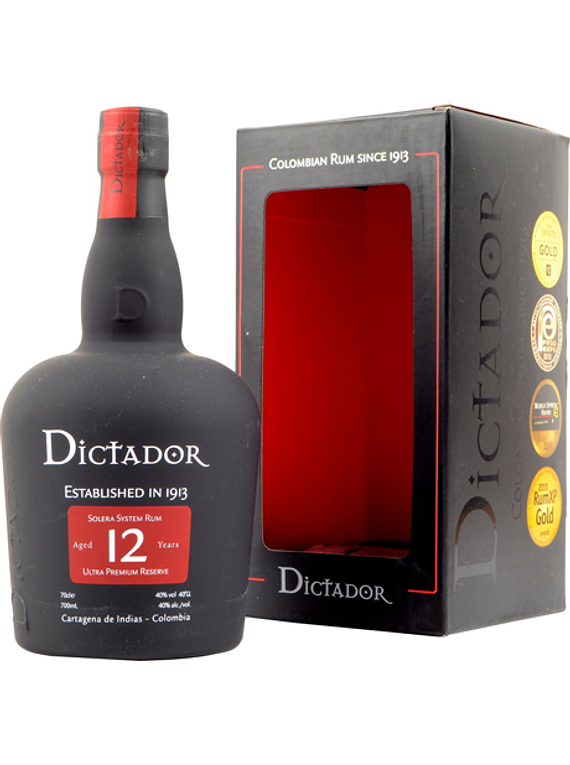 Rum Dictador 12 YO - vol. 40% - 70cl