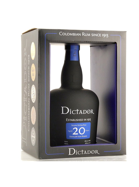 Rum Dictador 20 YO - vol. 40% - 70cl