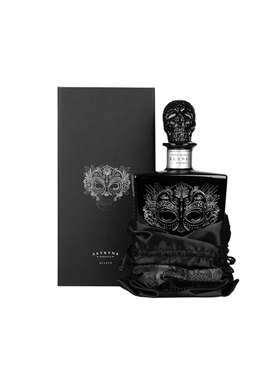 SATRYNA BLANCO - ULTRA-PREMIUM TEQUILA - vol. 38% vol - 70cl Gift Pack