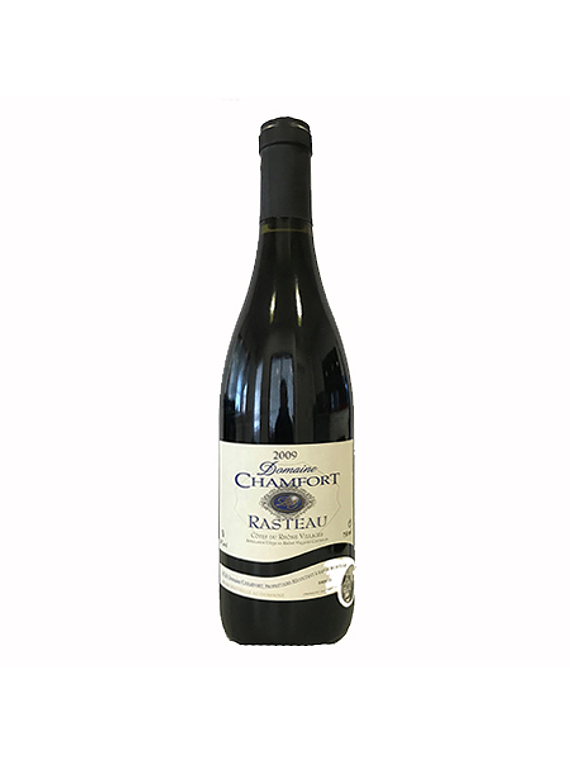 Domaine Chamfort Red Rasteau 2009 - 75cl