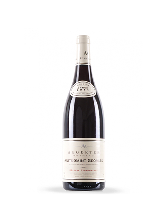 Aegerter Reserve Personnelle Tinto Nuits Saint-Georges 2011 