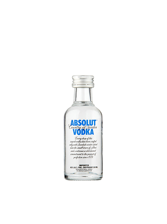 ABSOLUT VODKA - ORIGINAL VODKA - vol. 40% - 5cl