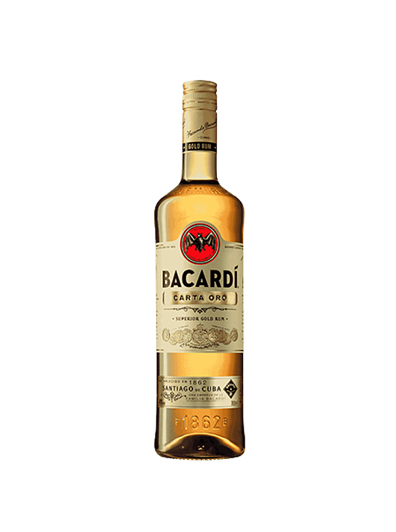 Bacardi Rum CARTA ORO - vol. 37.5% - 70cl