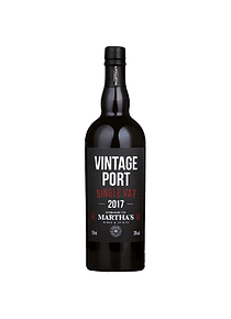 Martha's Single Vat Vintage Port 2017 75cl