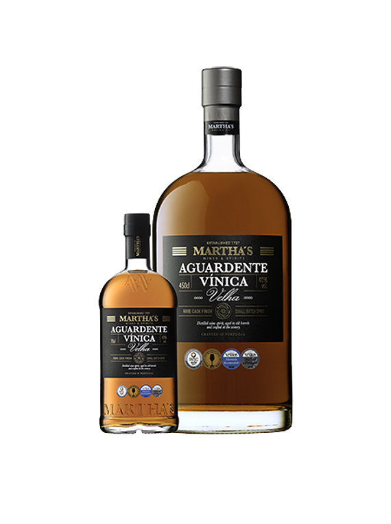 Martha's Aguardente Vínica Velha vol. 40%  (Réhoboam) 450cl 