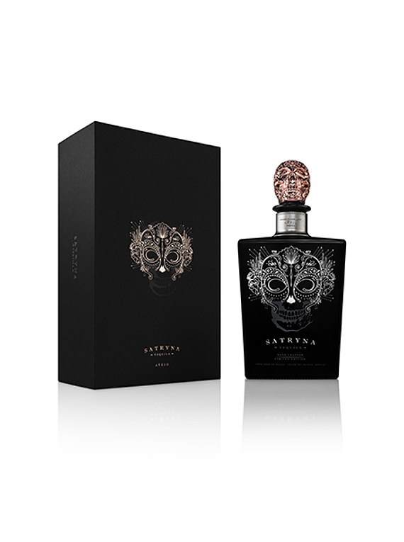 SATRYNA AÑEJO Doble Barril - Tequila Ultra-Premium vol. 38% - Pack Regalo 70cl