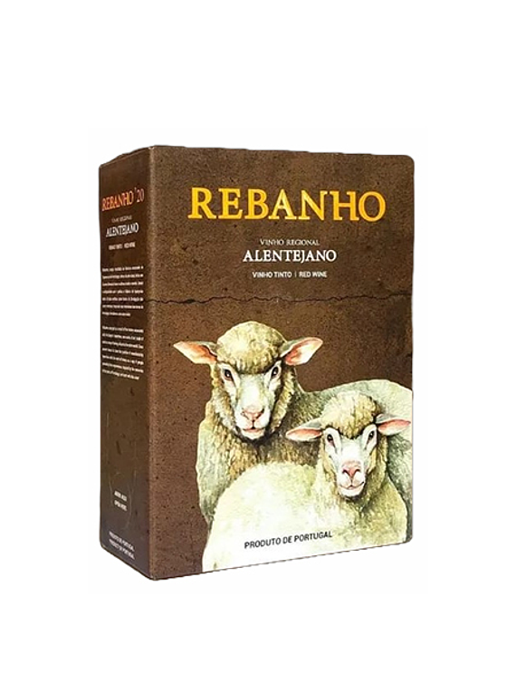 Rebanho 2020 Vinho TInto Regional Alentejano BIB 3 Litros