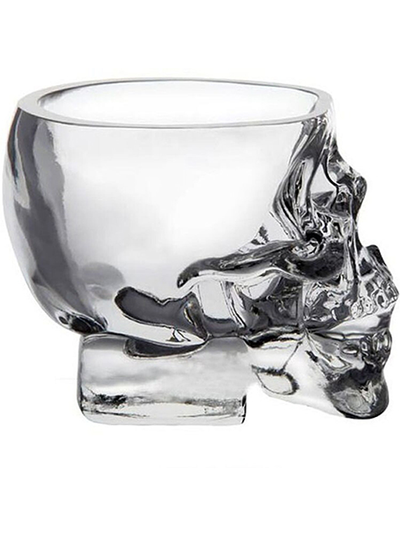 Copo de Shots Crystal Head Vodka em vidro 75ml 