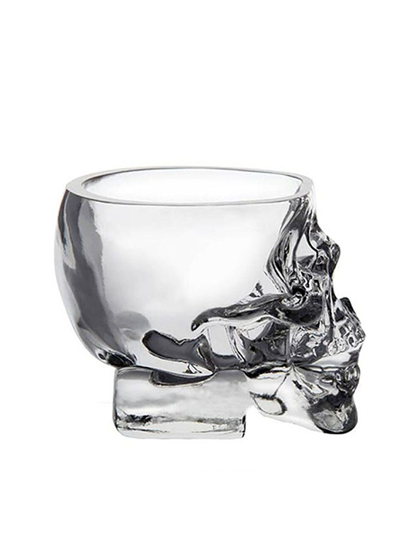 Copo de Shots Crystal Head Vodka em vidro 30ml 