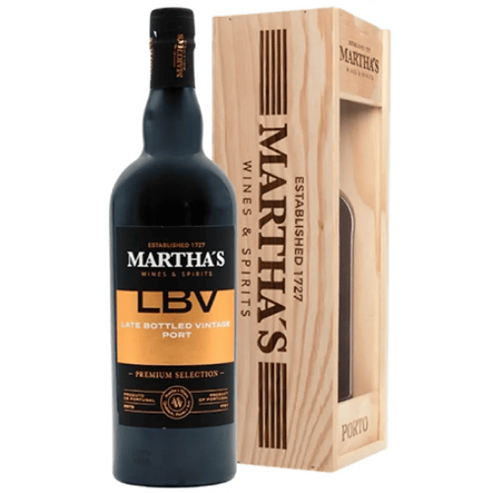 Martha's LBV ( Late Bottled Vintage ) 2019 75cl  1