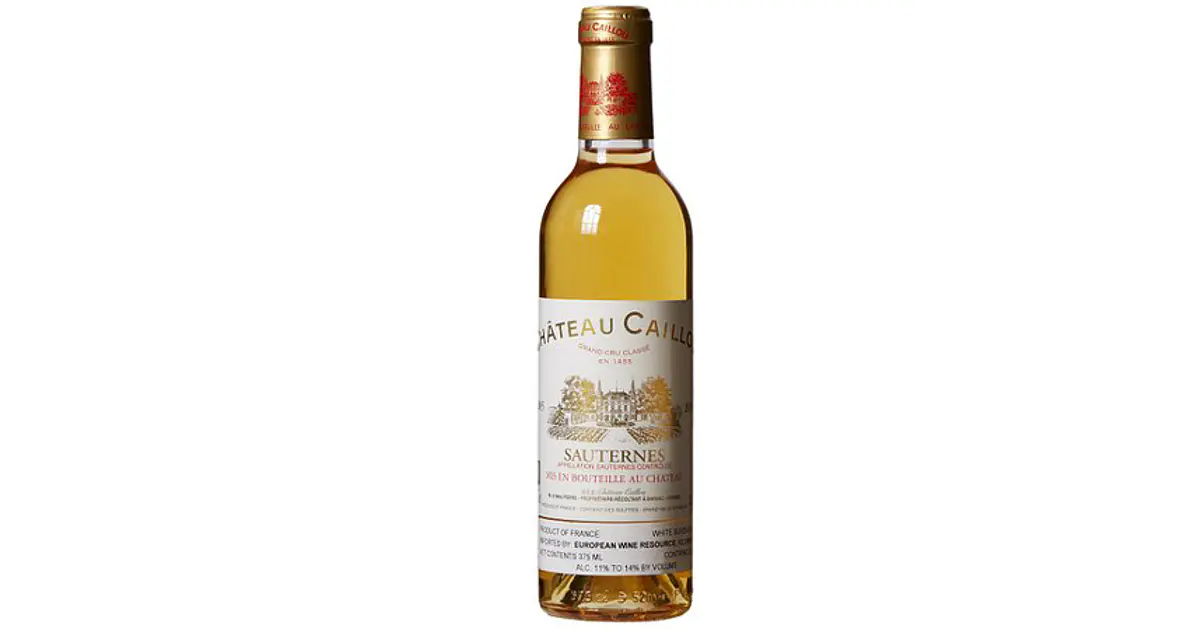 Château Caillou - Sauternes Grand Cru Classé 2022