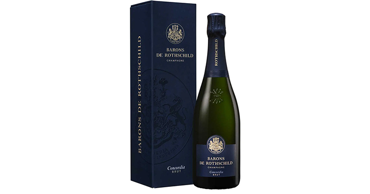 Champagne Barons de Rothschild Concordia Brut Gift-Box 75cl