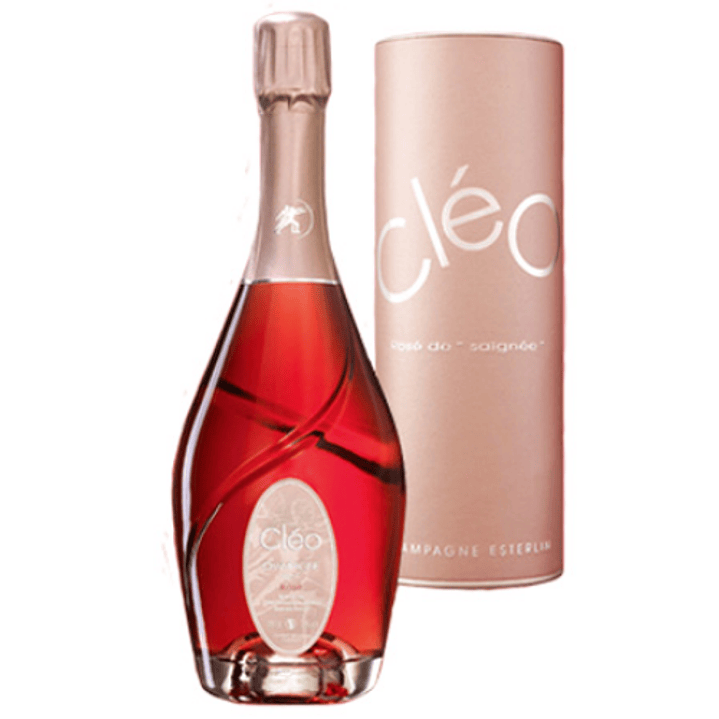 Champagne Esterlin Cléo Rosé de Saignée NV - 75cl - Gift-Pack 1