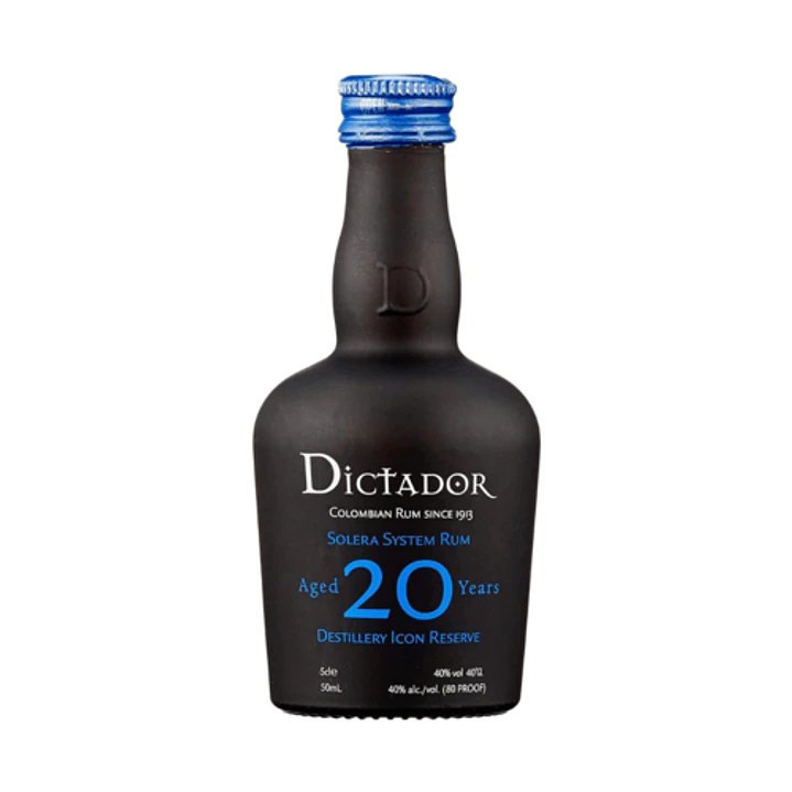 Ron Colombia DICTADOR 20 YO - vol.40% - 5cl 1