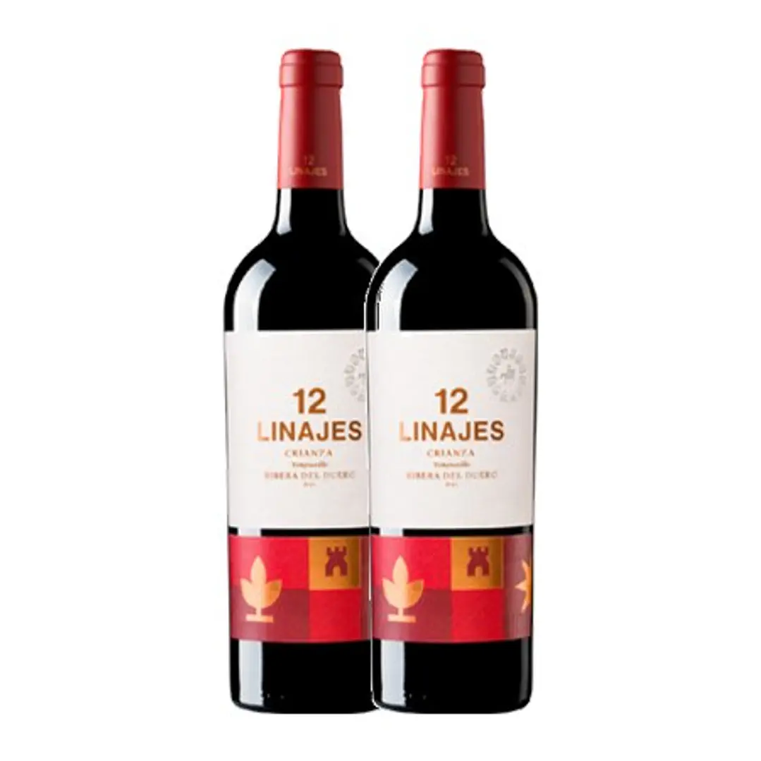 12 Linajes Crianza Tinto 2015 - 75cl 2