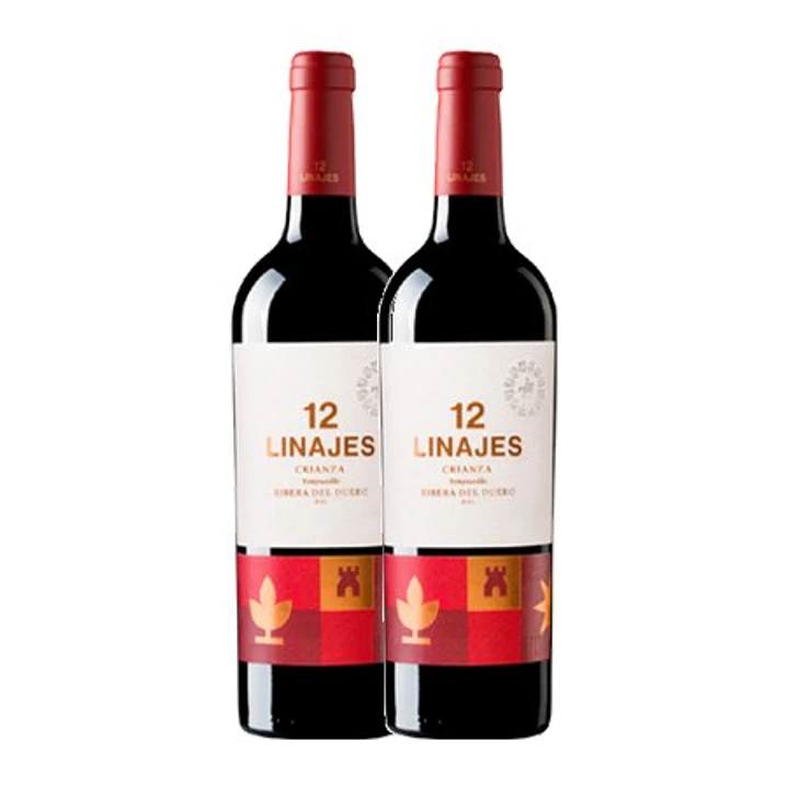 12 Linajes Crianza Tinto 2015 - 75cl 2