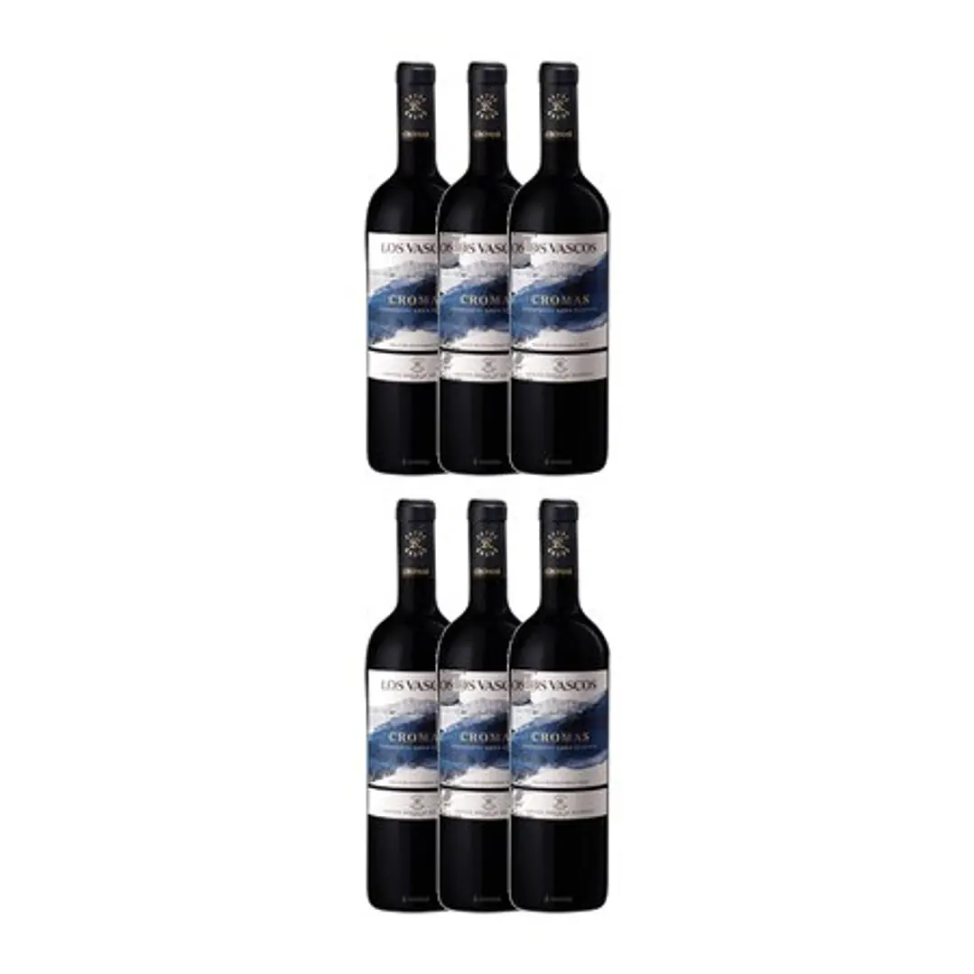 LOS VASCOS CROMAS Red Carmenère 2022 vol.14.5% - 75cl 4