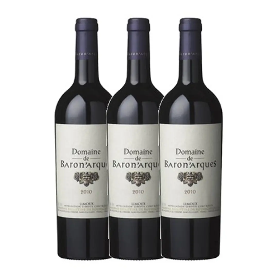 Domaine de Baron'Arques Red Limoux 2010 2