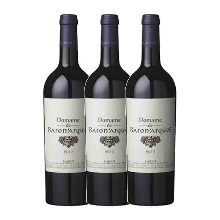 Domaine de Baron'Arques Red Limoux 2010 2
