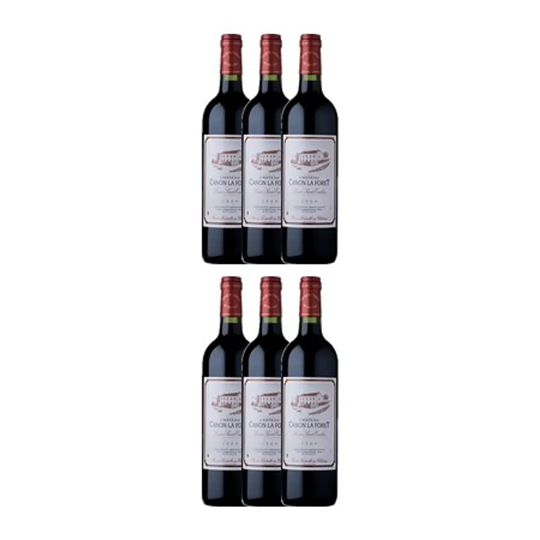 Château Canon La Forêt Tinto Lussac Saint-Émilion 2009 4