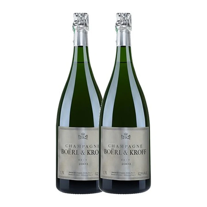 BOËRL and KROFF BRUT MILLESIME 2002 (MAGNUM) 150cl 2