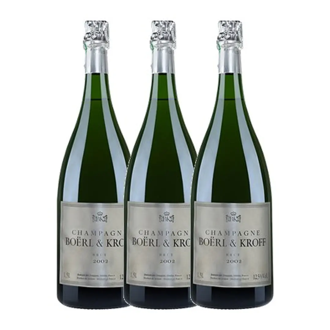 BOËRL and KROFF BRUT MILLESIME 2002 (MAGNUM) 150cl 3