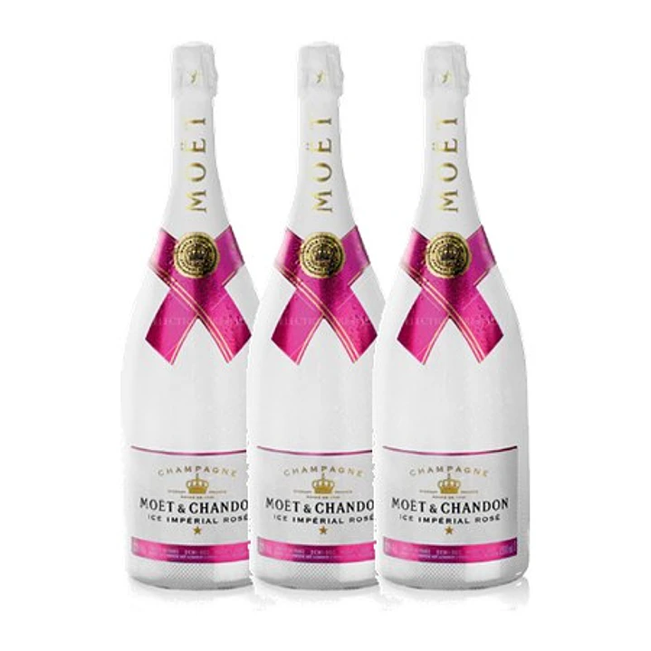 Champagne Moet & Chandon Ice Rose Imperial 75cl 3