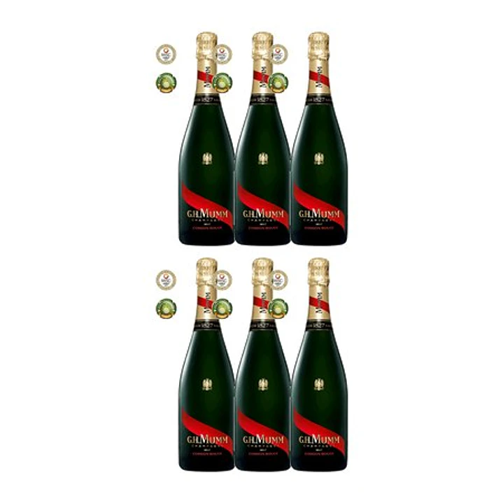 Mumm Cordon Rouge Brut Champagne 75cl 4
