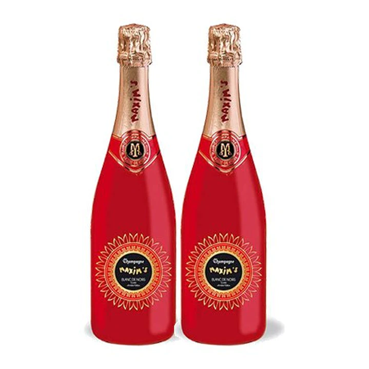 Champagne Maxim´s de Paris RED Cuvée Blancs de Noirs - 75cl 2