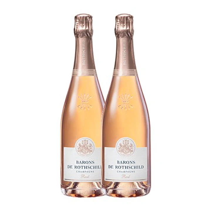 Champagne Barons de Rothschild Rosé (New Edition) 75cl 2