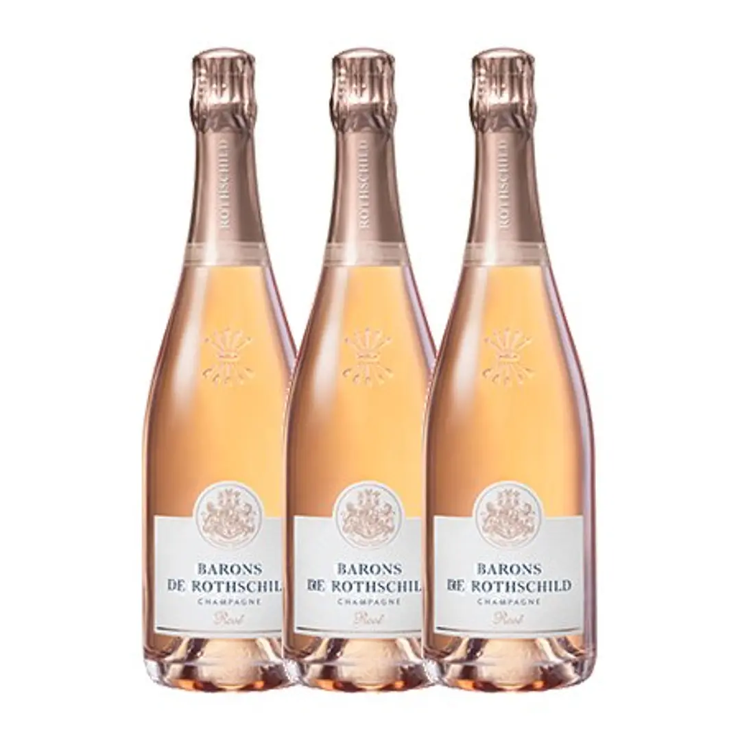 Champagne Barons de Rothschild Rosé (New Edition) 75cl 3